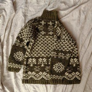 Studio B Wool Icelandic Sweater